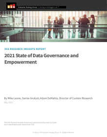 2021 State of Data Governance Report