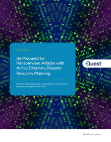 Be Prepared for Ransomware Attacks with Active Directory Disaster Recovery Planning