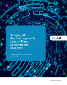 Bridging AD Security Gaps with Identity Threat Detection and Response