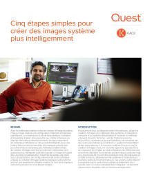 Cinq étapes simples pour créer des images système plus intelligemment