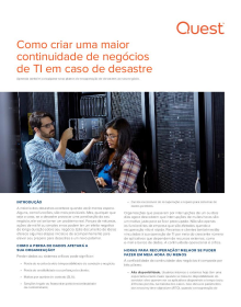 Como garantir a continuidade dos negócios de TI em casos de desastre