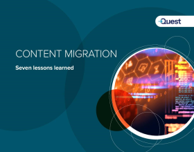 Content Migration - Seven Lessons Learned