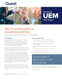 A Hybrid UEM Solution for an Evolving IT Environment