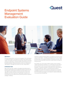 Endpoint Systems Management Evaluation Guide