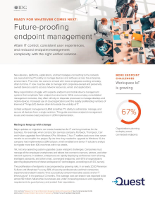 Future-proofing endpoint management | White Paper