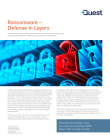 Ransomware – Defense in Layers