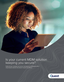 Is your current MDM Solution keeping you secure?