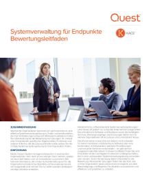 Leitfaden für die Bewertung von Endpunkt-Systemverwaltungslösungen
