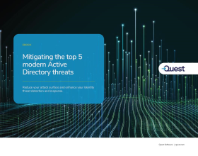 Mitigating the top 5 modern Active Directory threats