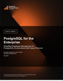 PostgreSQL for the Enterprise by ESG