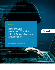 Ransomware protection: the vital role of Active Directory Group Policy
