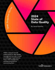 TDWI: State of Data Quality