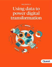 Using data to power digital transformation