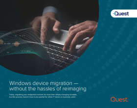 Windows device migration without the hassles of reimaging