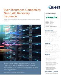 Even Insurance Companies Need AD Recovery Insurance