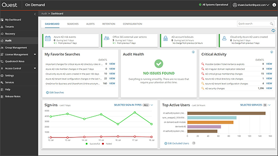 Quickly investigate incidents and secure your hybrid environment in a single hosted dashboard with our Microsoft 365 auditing tool