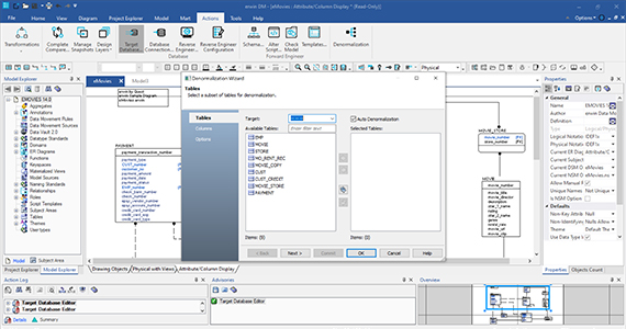 Efficient database design and optimization