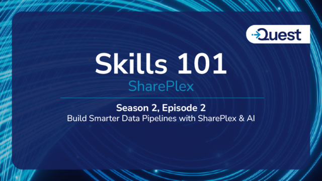 Build Smarter Data Pipelines with SharePlex & AI
