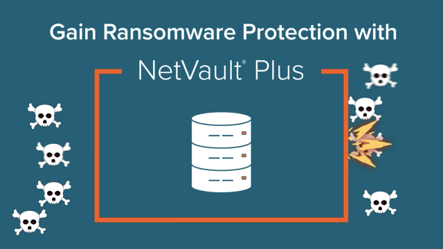 Protect your organization from ransomware with NetVault Plus